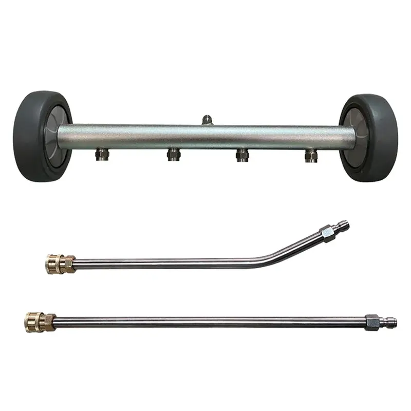 Thumbnail: 5000PSI 15inch Pressure Washer Undercarriage Cleaner Water Broom Car Chassis Was