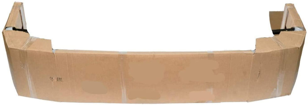Thumbnail: Chrome Aero Clad Steel Replacement Bumper for International Prostar 2006-20..