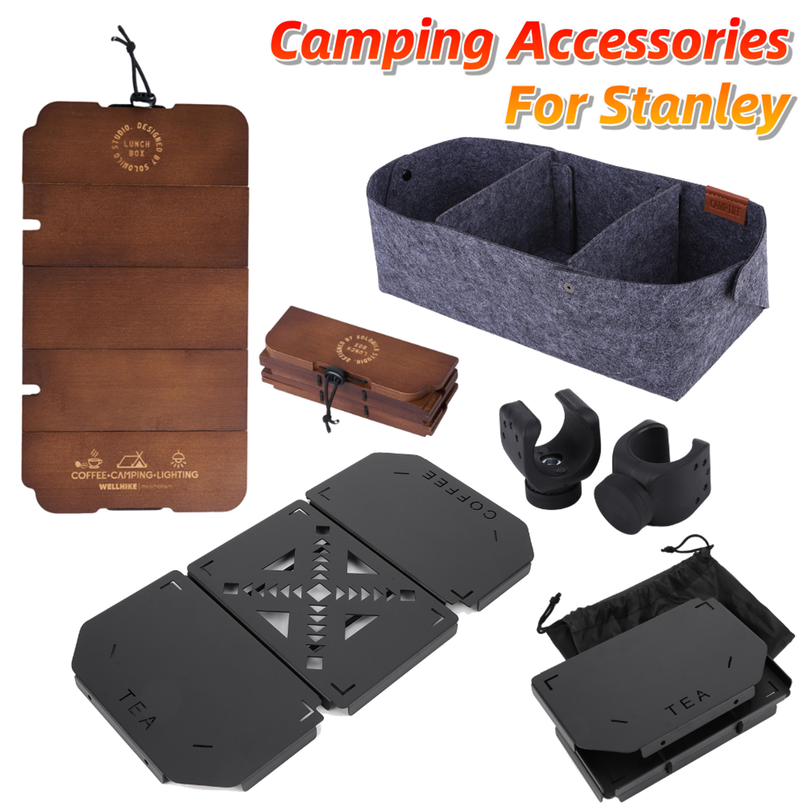 Outdoor Camping Tools For Camping Gear /Light Stand/Organizer Lined Bag/Folding