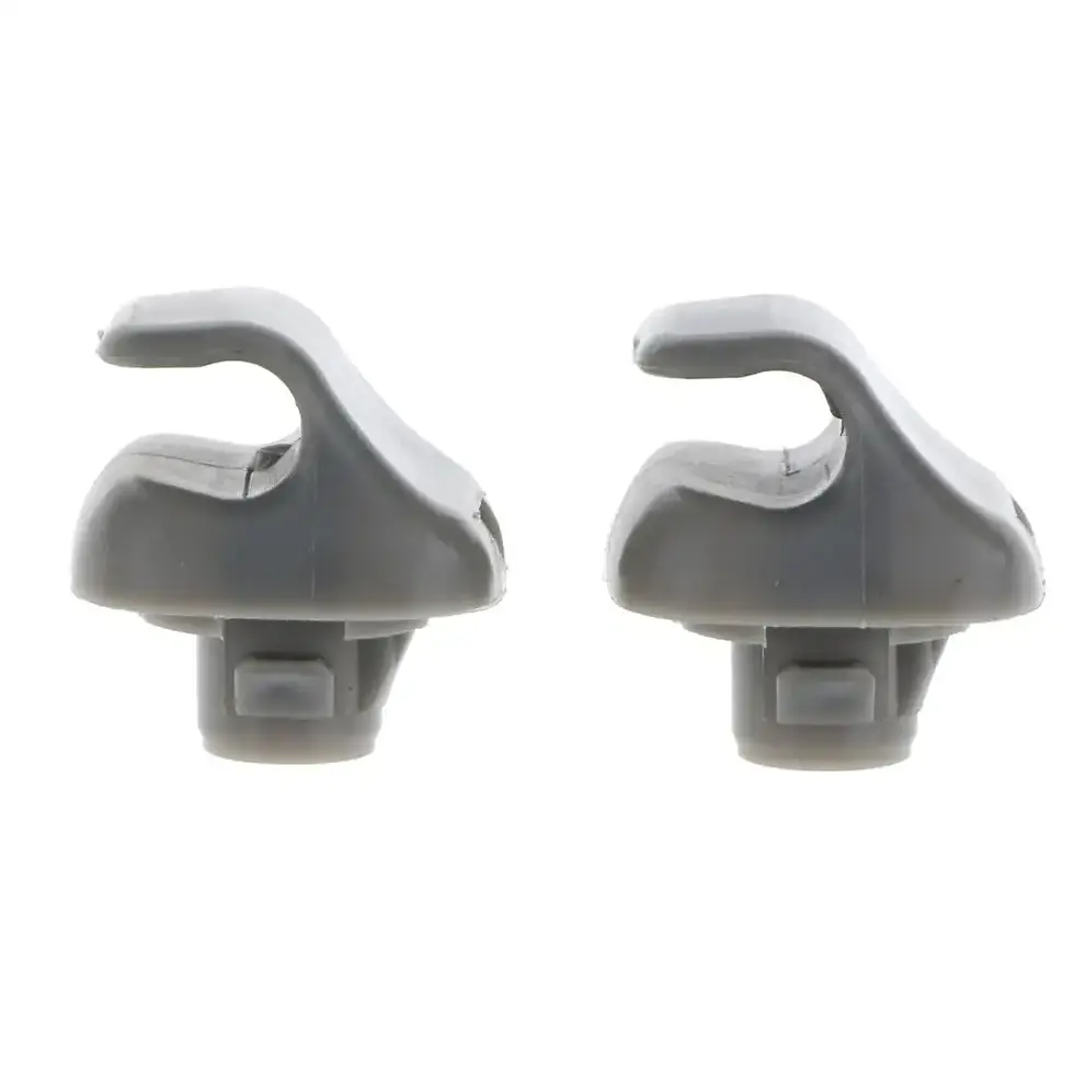 Thumbnail: 2pcs High Quality Inner Sun Visor Hook Clips Replaces for Honda Accord Civic CRV