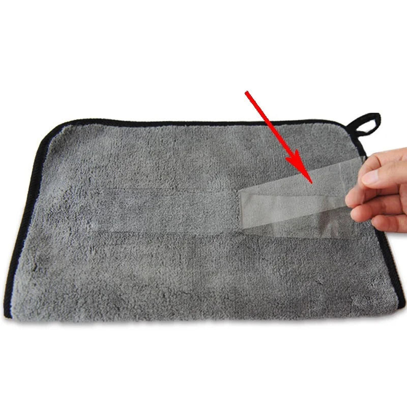 Thumbnail: 1/2/5/6/10pcs Microfiber Cleaning Towel Thicken Soft Drying Cloth Car Body Washi