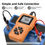 Thumbnail: Car Battery Tester 100-2000 CCA Car Battery System Analyzer 6V 12V 24V Car Batte