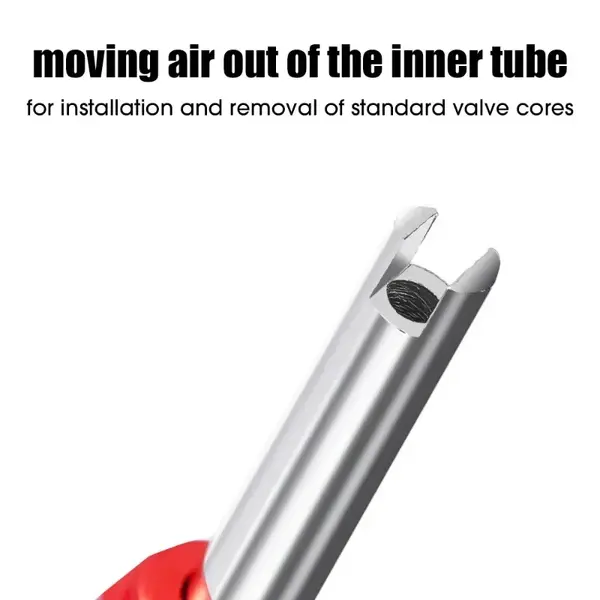 Thumbnail: Car Tire Valve Stem Core Remover Screwdriver Universal Auto Bicycle Slotted Hand