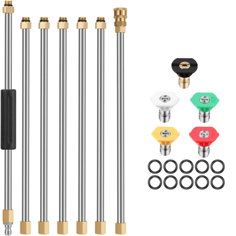 Thumbnail: Gutter Cleaning Tool Pressure Washer Extension Wands Roof Cleaner Nozzle Replace