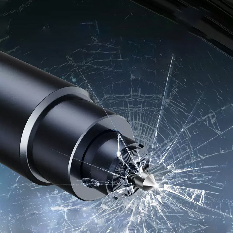 Thumbnail: Car Safety Hammer High Hardness Tungsten Steel Glass Window Breaker Auto Seat Be
