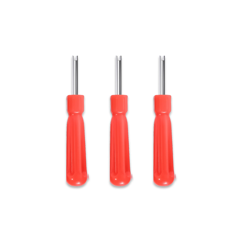 Thumbnail: Car Valve Core Screwdriver Wrench Universal Auto Bicycle Wheel Tire Valve Stem C