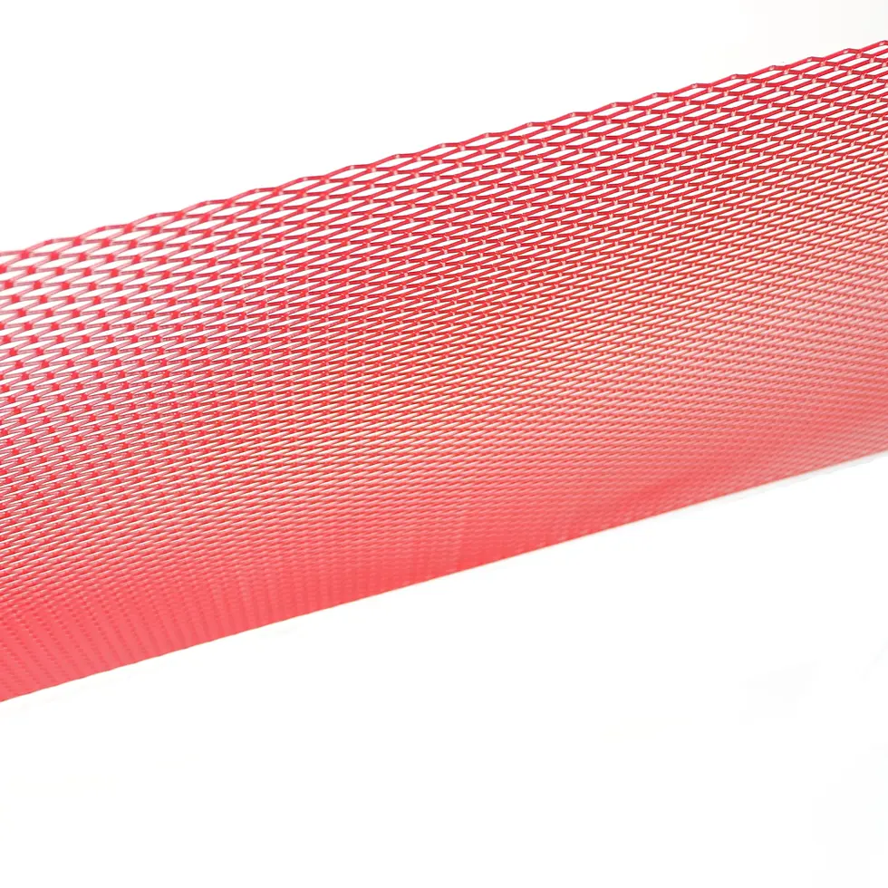 Thumbnail: 100x33cm Aluminium Racing Car Bumper Grille Grill Mesh Net Vent Black Silver Red