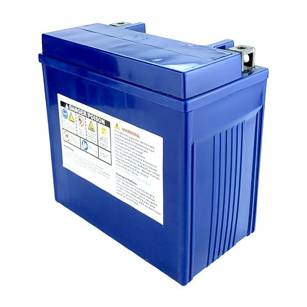 Thumbnail: PowerStar Heavy-Duty Battery 12 Volt 14 Ah CTX14-BS, CYTX14-BS, 14BS, YTX14..