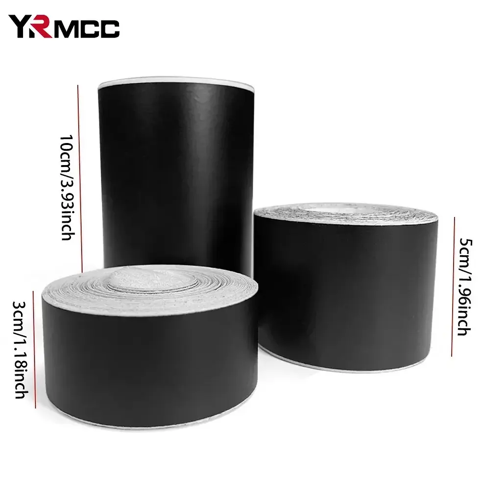 Thumbnail: Car Sticker Motorcycle Helmets Sticker Matte Glossy Black Cars Door Protection V