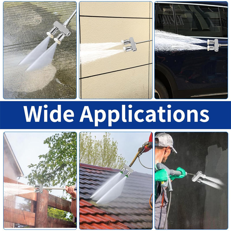 Thumbnail: Pressure Washer Tips 2-in-1 Power Washer Nozzle Tip and 4PCS Power Washing Spray