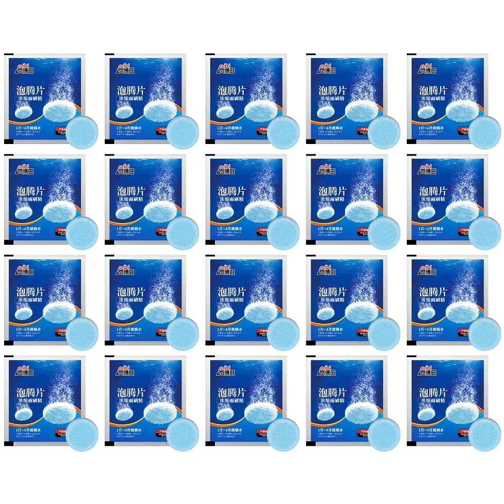 Thumbnail: 1-50PCS Solid Cleaner Car Windshield Cleaner Effervescent Tablets Windscreen Win