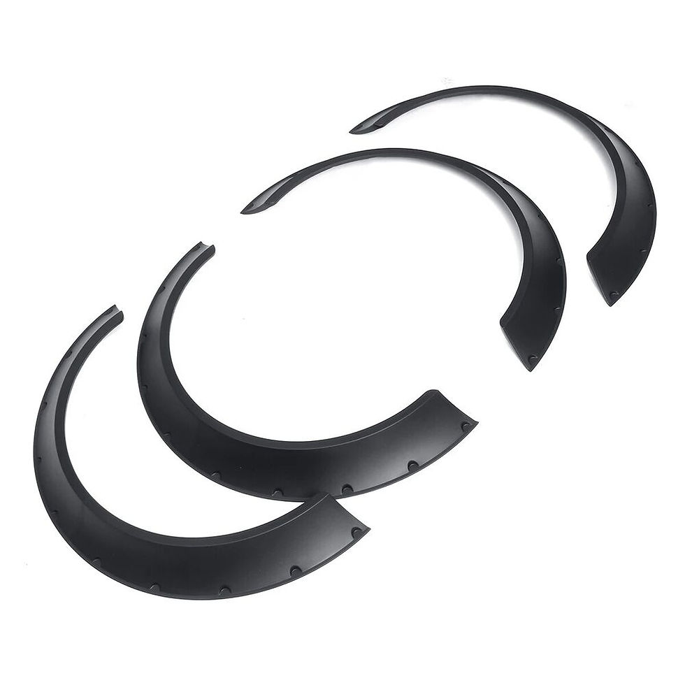 Thumbnail: LAICY 840mm Universal Fender Flares Wide Body Kit Wheel Arches Protector Cover M