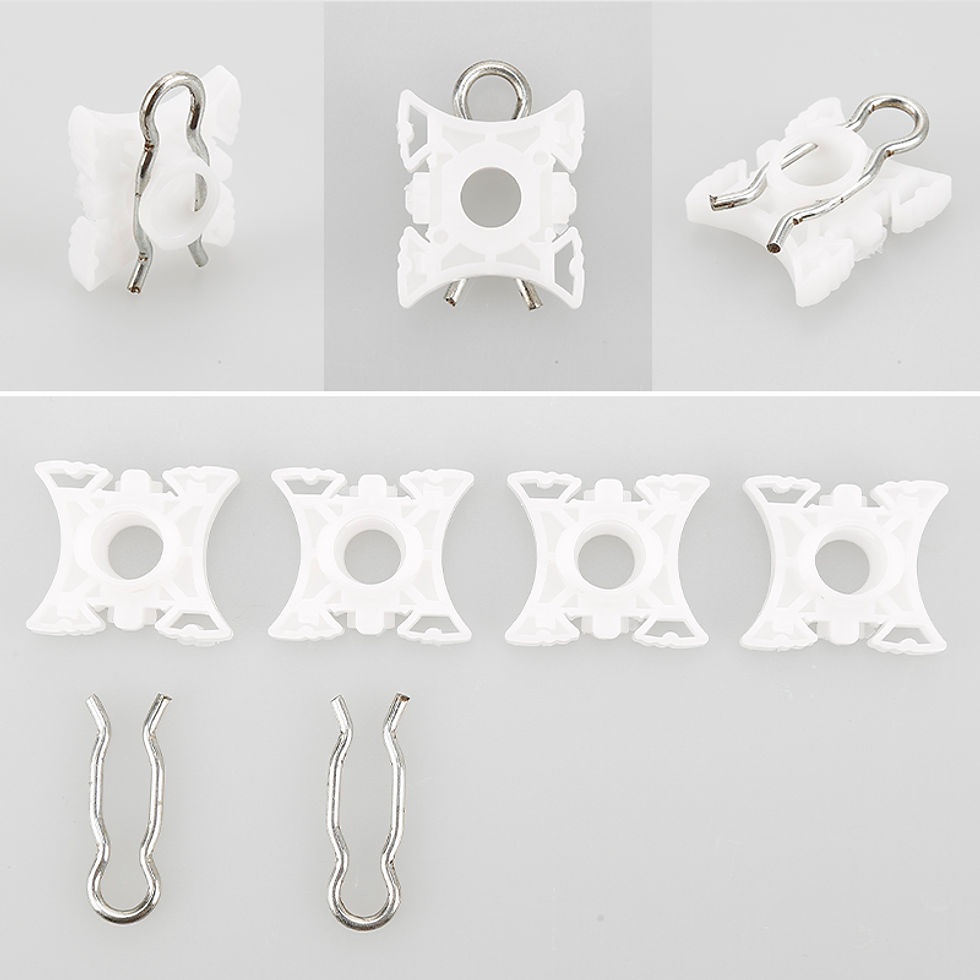Thumbnail: 4pcs for BMW E36 E32 E34 Car Window Sliding Pivot Clips White Plastic Front Wind