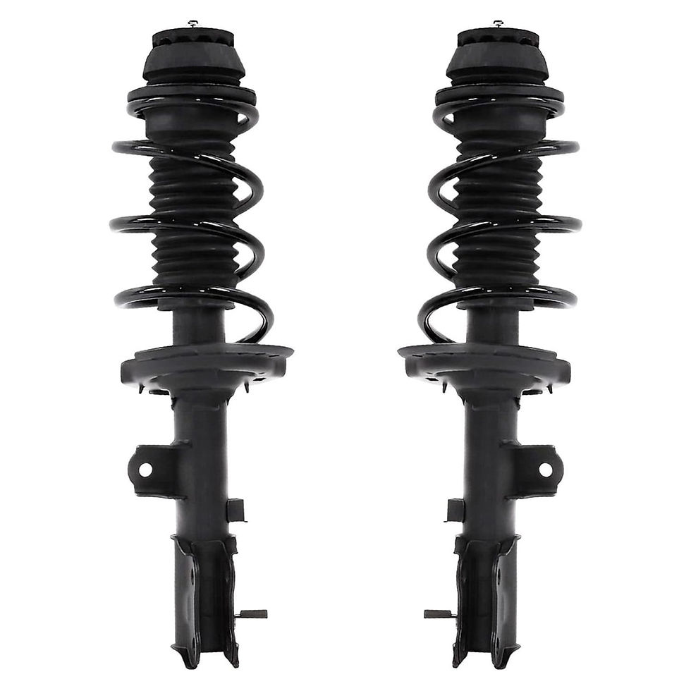 Thumbnail: Detroit Axle - Front Struts & Coil Spring + Rear Shock Absorbers Kit Replac..