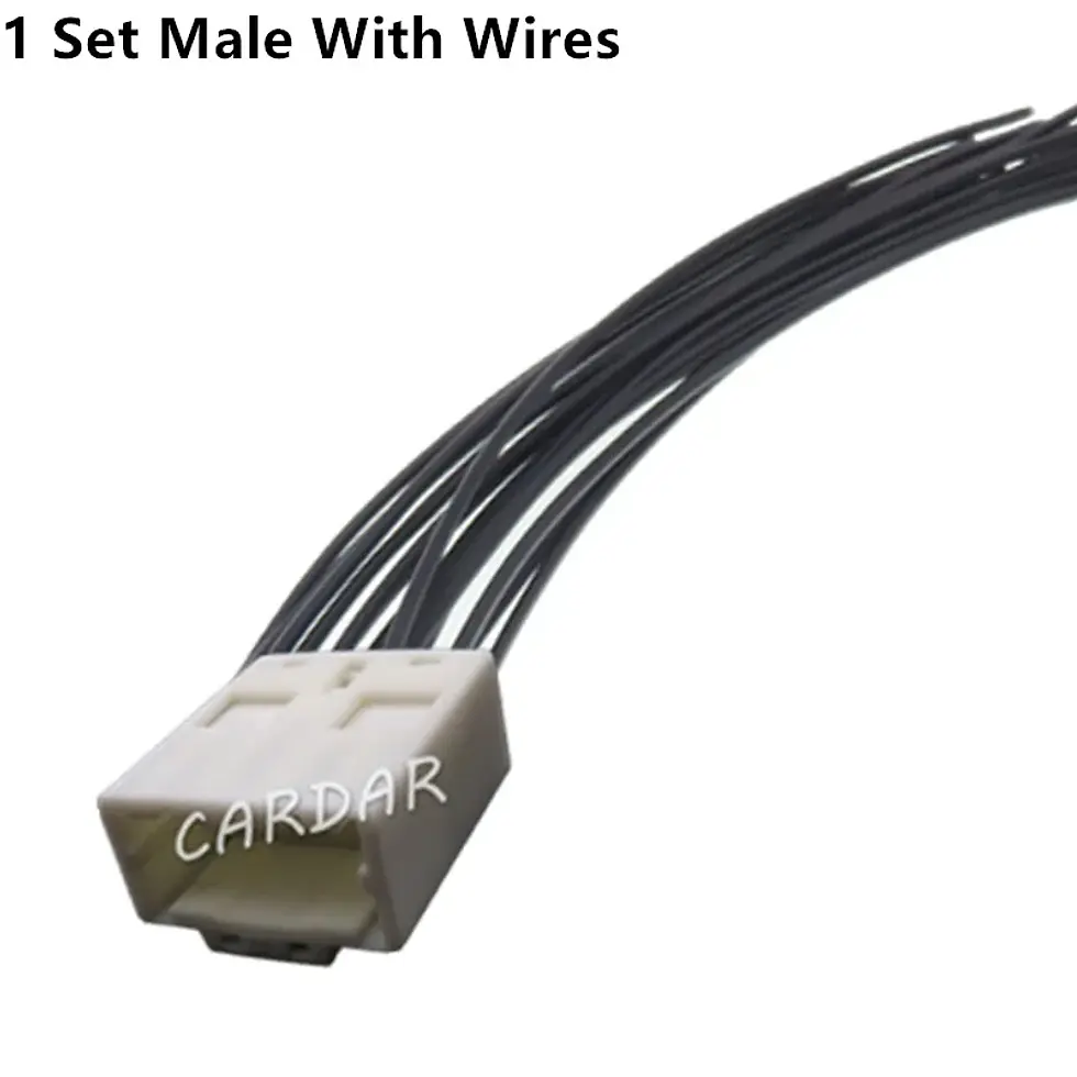 Thumbnail: 1 Set 16 Pin 7282-8665 7283-8665 Car Navigation Cable Harness Unsealed Connector