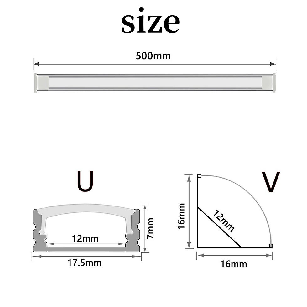 Thumbnail: 1-30pcs/Lot perfil aluminio led Corner Aluminium Profile Channel Holder for LED 