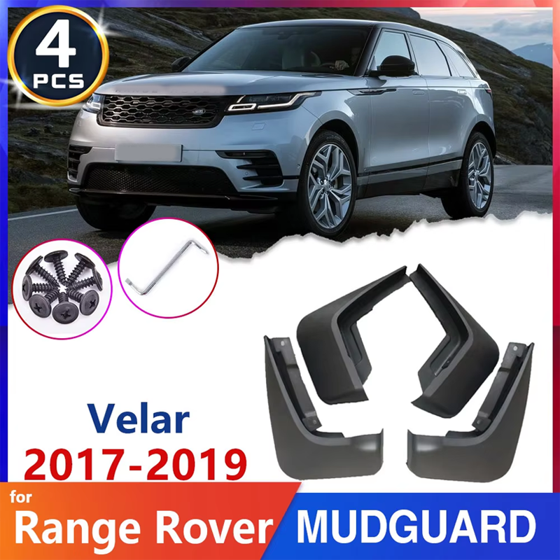 Thumbnail: Car Mud-Flap Fender Mudguards for Range Rover Velar L560 2017 2018 2019 Mudflaps