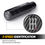 Thumbnail: 5 Speed Carbon Fiber Style Gear Shift Knob 13CM Universal Shape Manual Transmiss