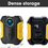 Thumbnail: Tire Inflator Air Compressor, Portable Car Air Pump with Digital Pressure Gauge,