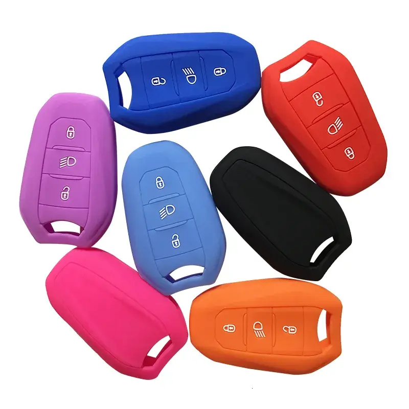Thumbnail: Shell Cover Holder Car Key Fob Case 5008 DS5 DS6 for Peugeot 208 DS3 for