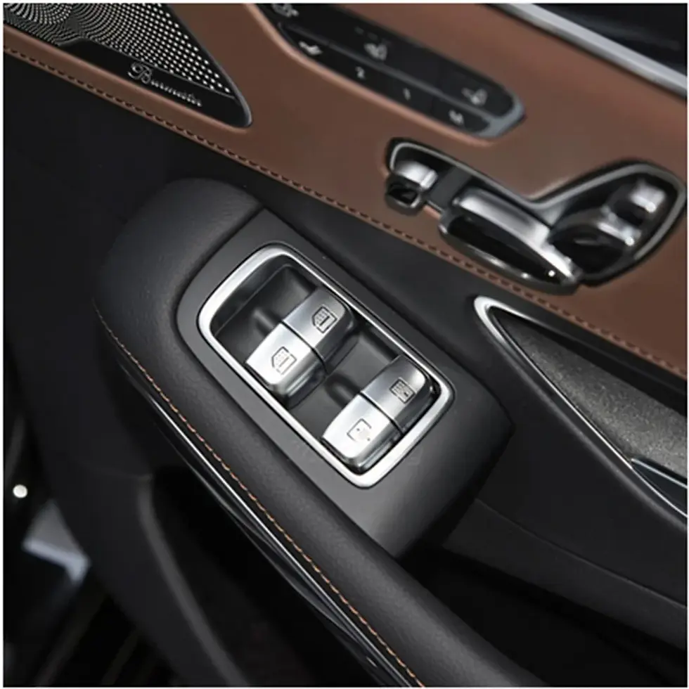 Thumbnail: For Mercedes Benz W222 S-Class 2014-2019 Rear Window Switch Button Window Switch