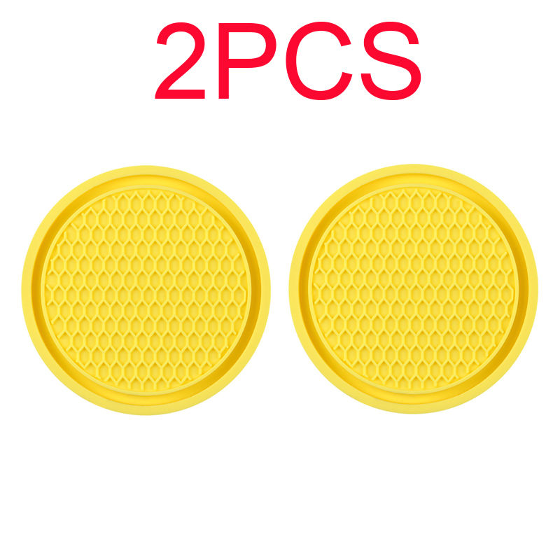 Thumbnail: Car Non-slip Water Cup Pad Rhinestone Decoration Auto Interior For Mini Cooper R