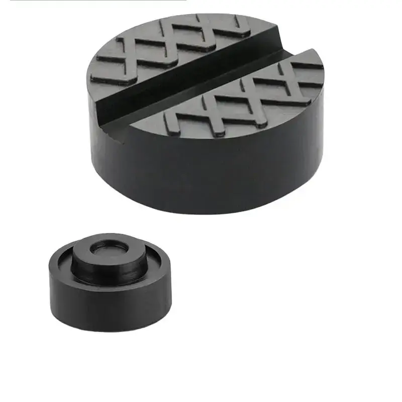 Thumbnail: Floor Slotted Car Jack Rubber Pad Frame Protector Adapter Jacking Tool Pinch Wel