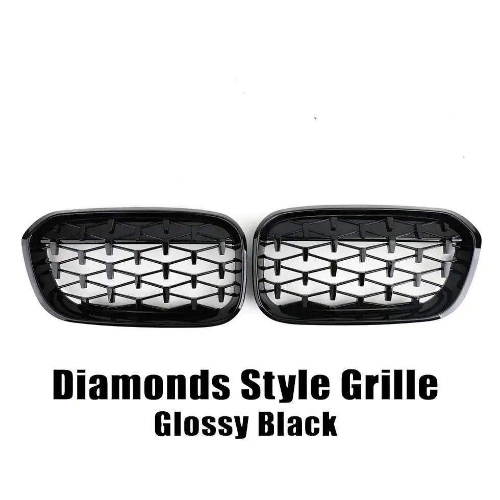 Thumbnail: XVIP For BMW 1 Series F20 F21 116i 118i 2015-2019 Diamonds Style Grille Car Fron