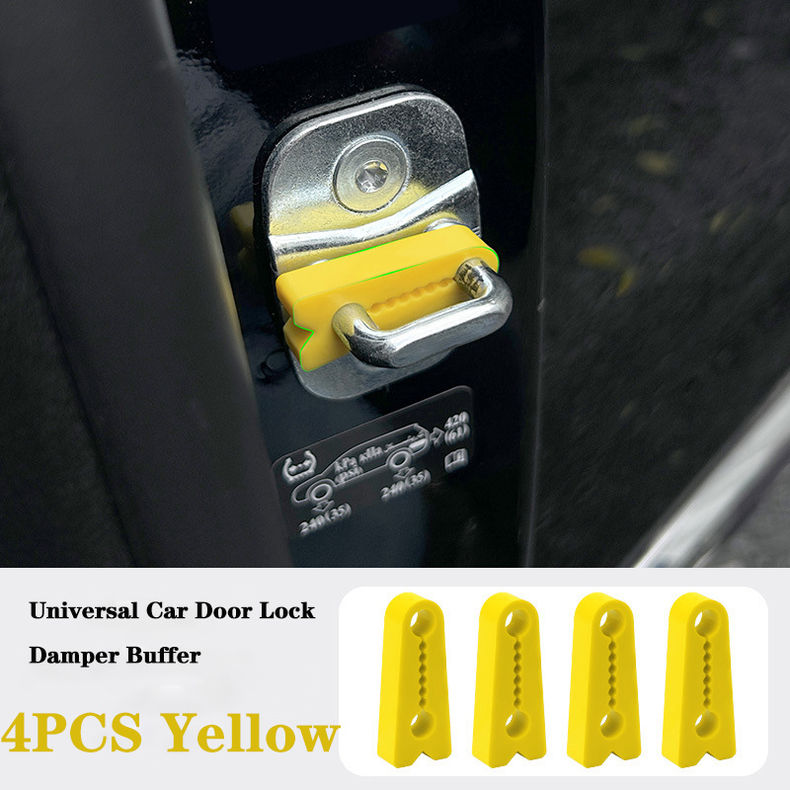 Thumbnail: Universal Car Door Lock Damper Buffer Car shock-proof silencer pad car door shoc