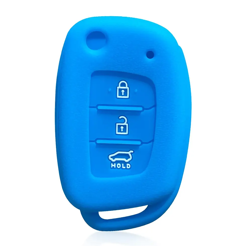 Thumbnail: Silicone Key Case Car Cover for Hyundai I20 Creta Elantra Tucson Sonata