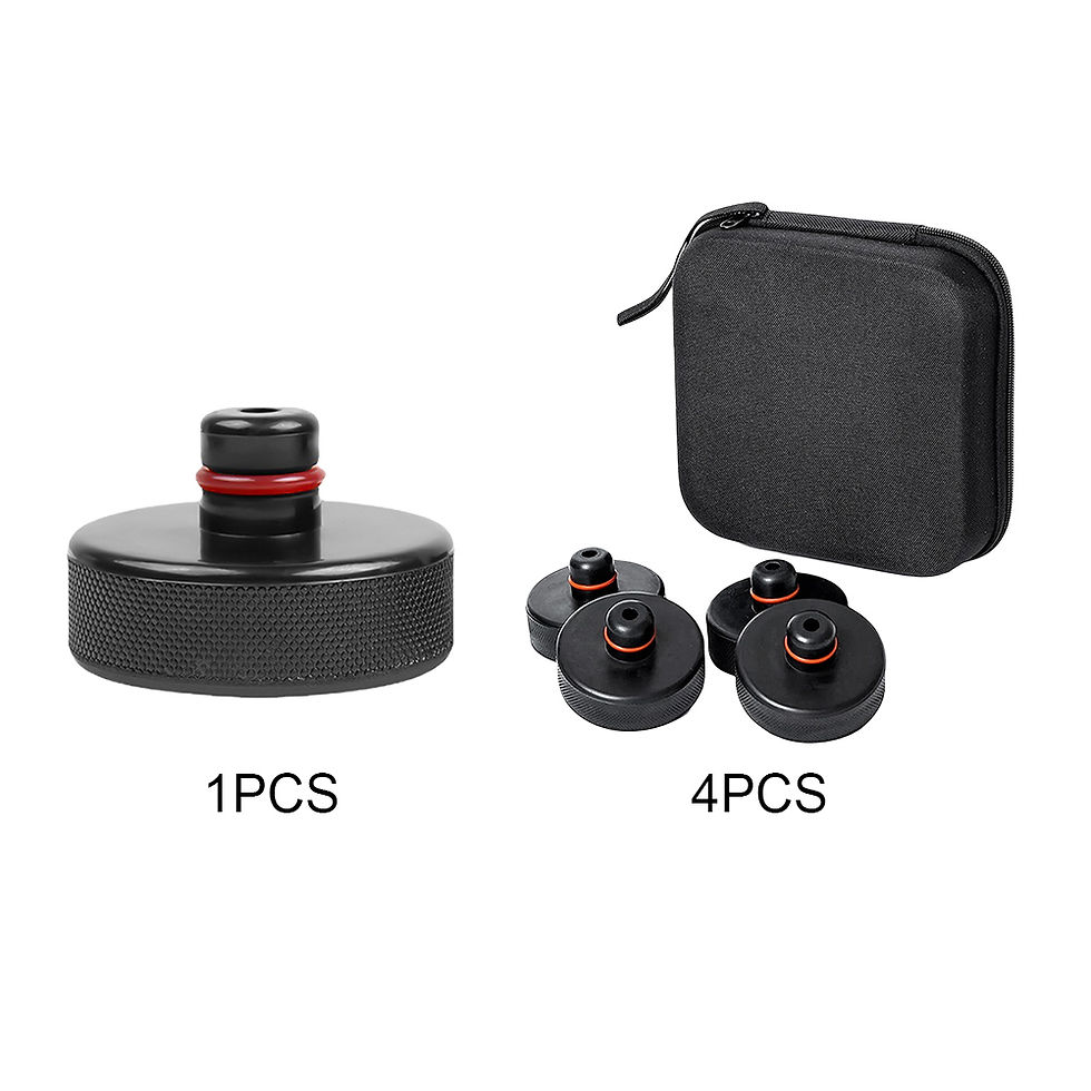 Thumbnail: 1/4Pcs Car Jacks Rubber Mat Hard-wearing Lifting Jack Soft Pad Car Jack Rubber S
