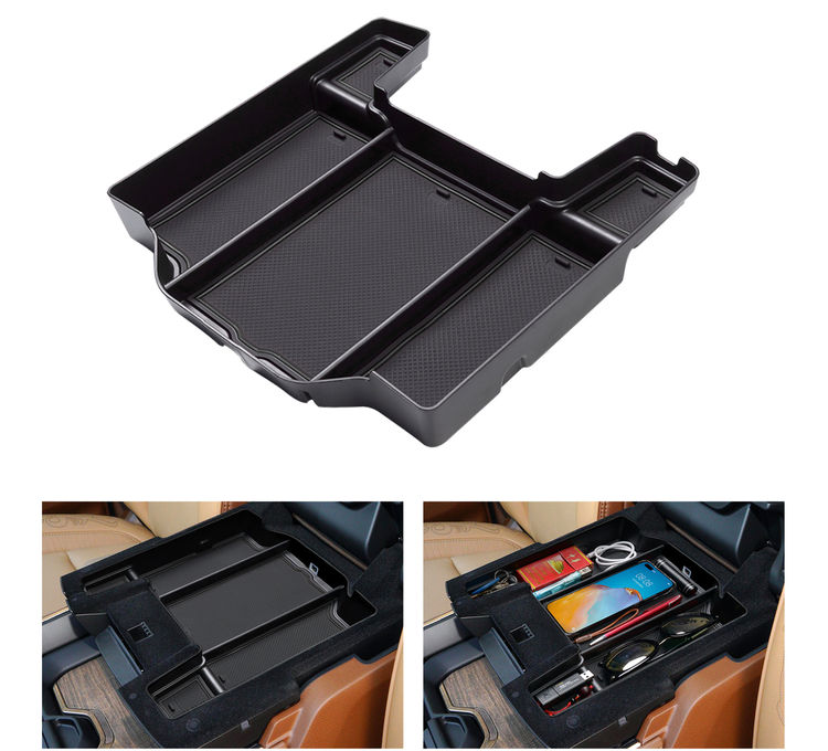 for Dodge Ram 1500 2500 3500 2019-2026 Central Armrest Storage Box Stowing Tidyi