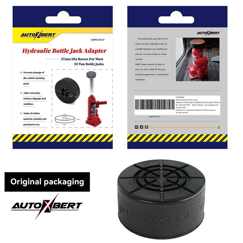 Thumbnail: Rubber Bottle Jack Pad Protector Adapter Car Jacking Tool Pinch Weld Side Liftin