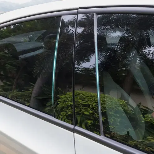Thumbnail: 8pcs Car Window Trim Cover For Kia Soul PS 2014 2015 2016 2017 2018 2019 B C Col