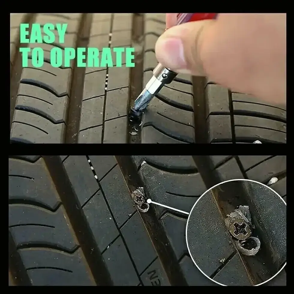 Thumbnail: 10-30PCS Car Tyre Repair Rubber Nail Universal Car Motorcycle Repair Nails Set T