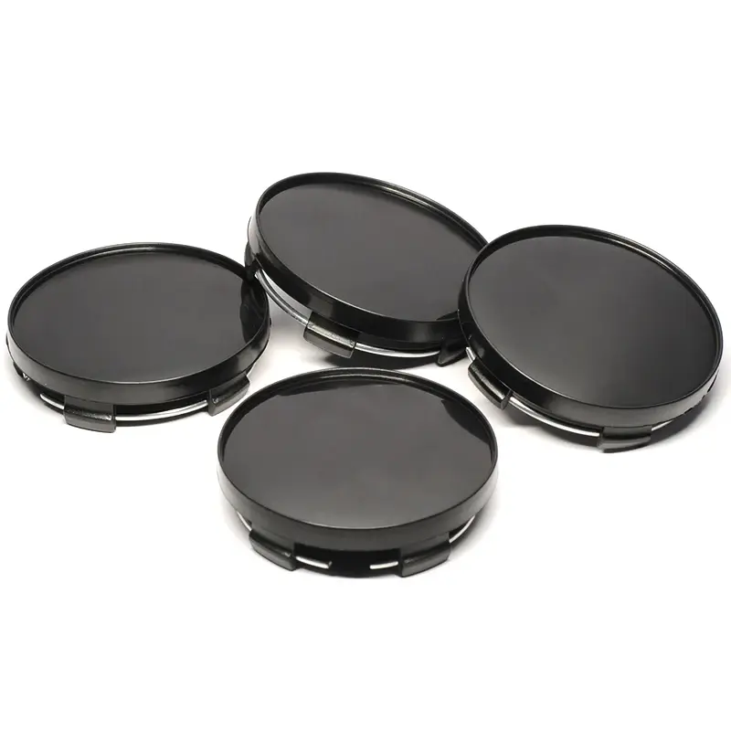 Thumbnail: 4pcs 58mm Fit 56mm 56.5mm Logo ABS Car Wheel Center Caps Car Rim Hubcap