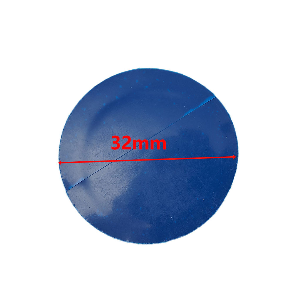 Thumbnail: 50PCS 32mm Car Cold Tire Patches Rubber Wired Tyre Bicycle Bike Puncture Patch R