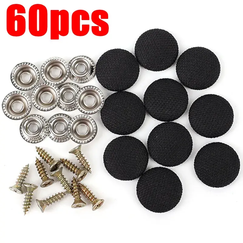 Thumbnail: 60/30Pcs Car Roof Fasteners Roof Cloth Fall Off Repair Buckle Roof Cloth Droopin
