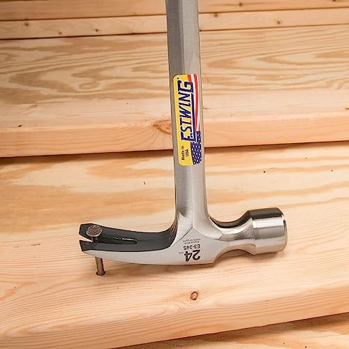 Thumbnail: Estwing 24 oz. Framing Hammer Forged Steel Head Forged Steel Handle 16 in. ..