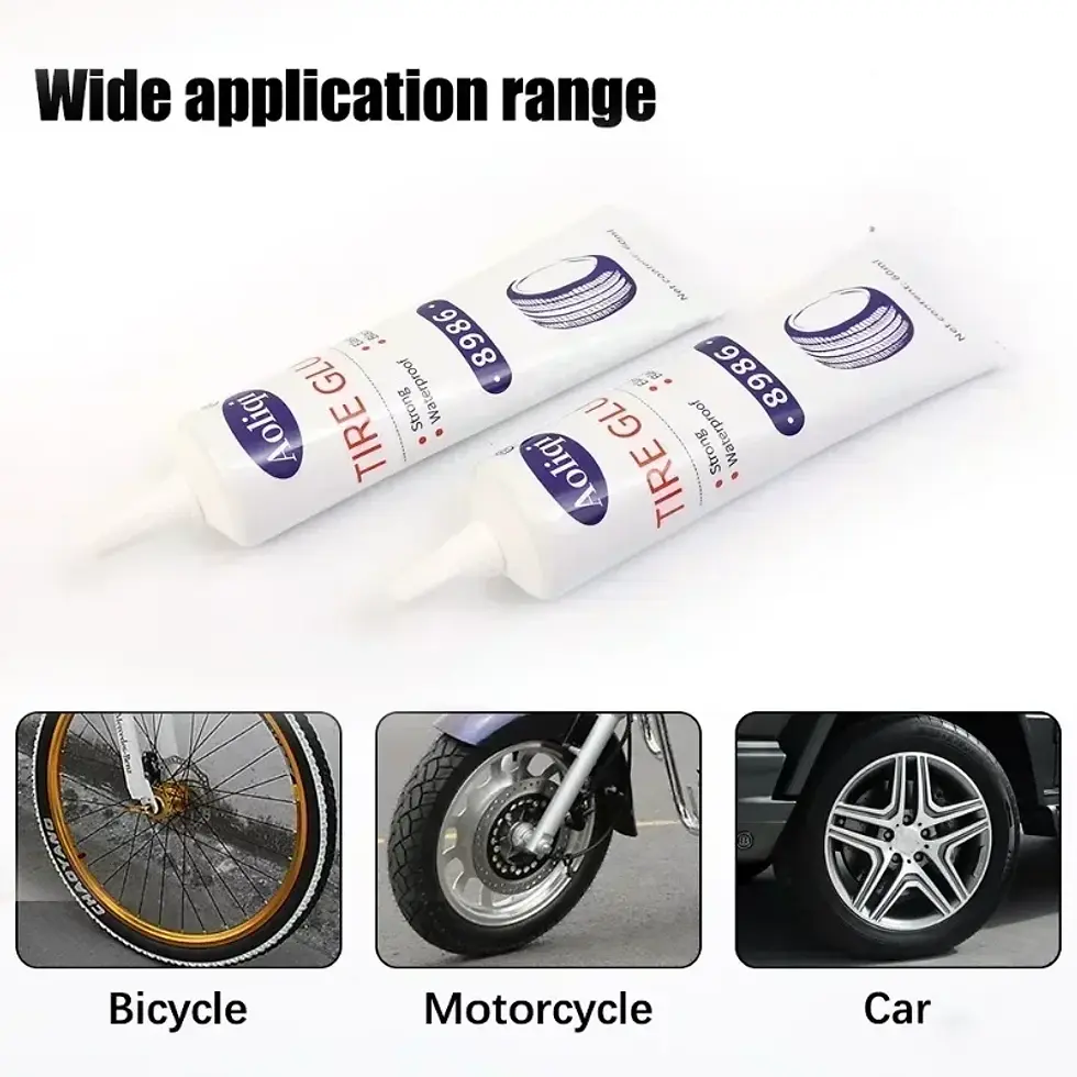 Thumbnail: Tire Repair Glue Liquid Strong Rubber Glues Black Rubber Wear-resistant Non-corr