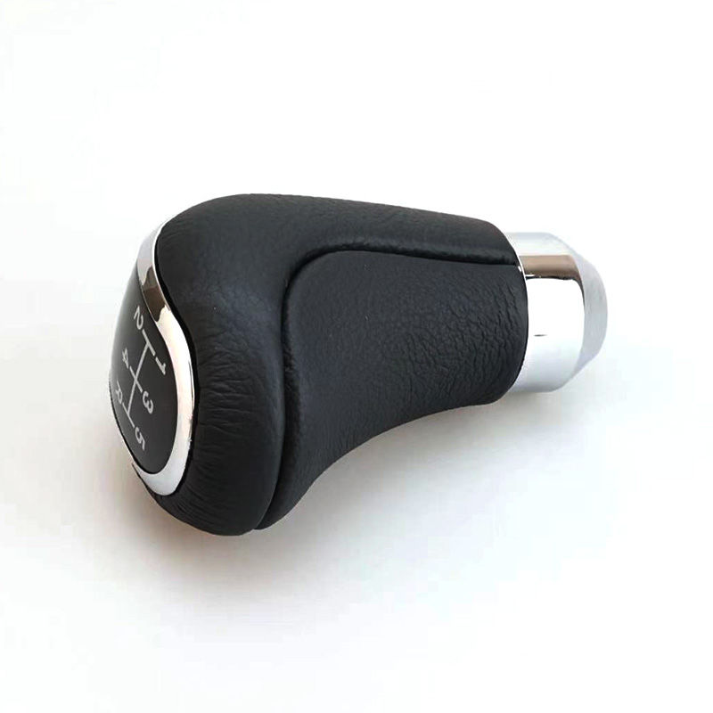 Thumbnail: Car Leather 5 Speed Shifter Lever With Gear Knob Manual Transmission Gear Shift