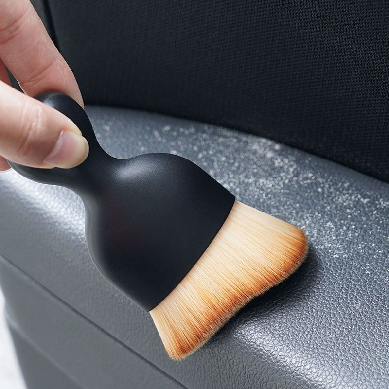 Thumbnail: Car Interior Cleaning Tool Air Conditioner Air Outlet Cleaning Soft Brush Car Br