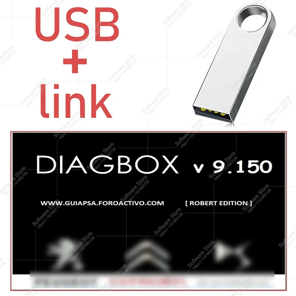 Thumbnail: Newest 2024 Diagbox V9.150 with crack diagnostic software work with PP2000 progr
