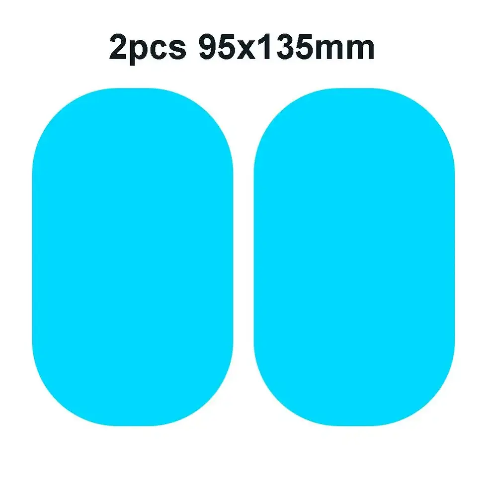 Thumbnail: 2/4/8pcs Car Side Rearview Mirror Waterproof Anti-Fog Film Side Window Glass Fil