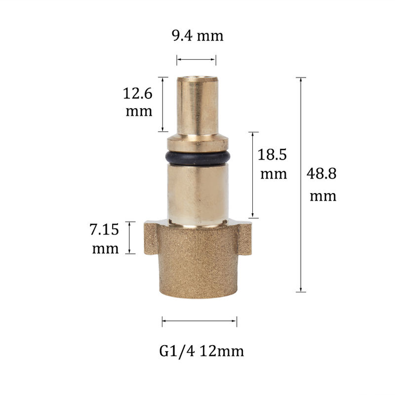 Thumbnail: High Pressure Water Gun Connector For Karcher For Nilfisk Snow Foam Lance Foam N