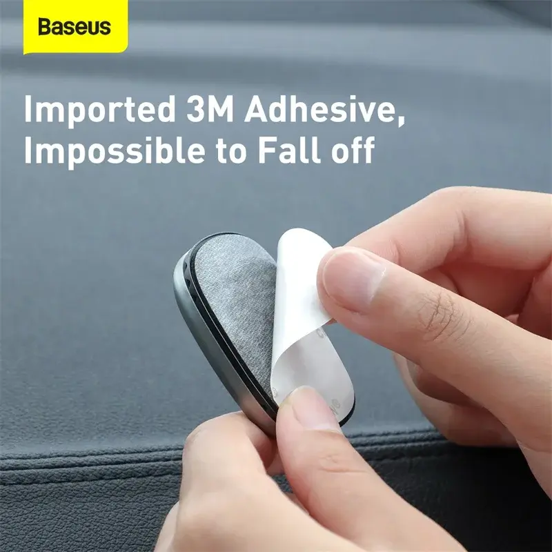 Thumbnail: Baseus 4Pcs Car Clips USB Cable Organizer Storage Car Hook Car Sticker Holder
