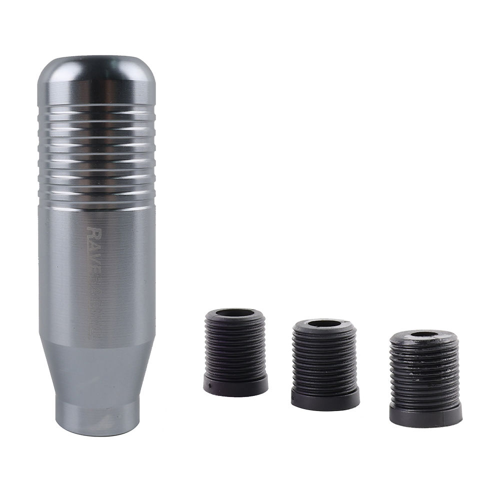 Thumbnail: 8.5cm RAVERACING Gear Shift Knob Stick Manual Transmission Universal Car Aluminu