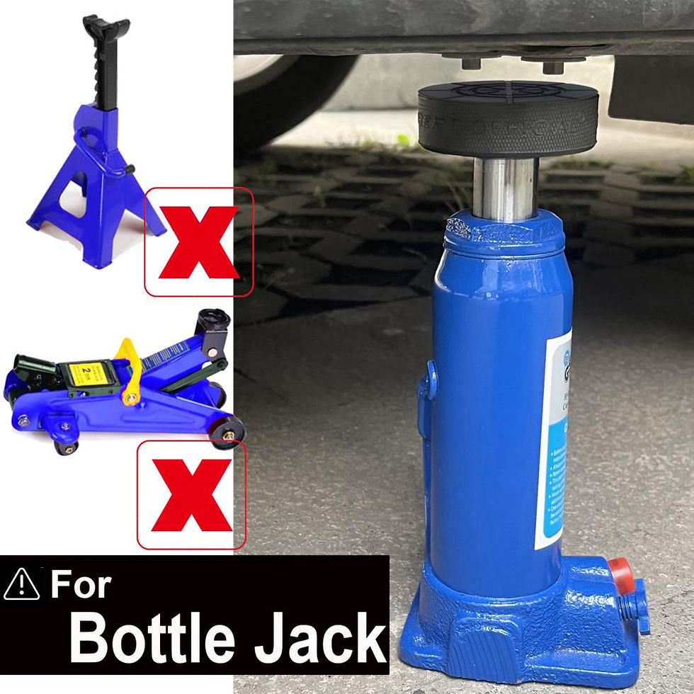 Thumbnail: Rubber Bottle Jack Pad Support Point Adapter Jacking Car Removal Repair Tool For