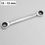 Thumbnail: Metal Chrome Vanadium Steel Ratchet Spanner Set Auto Repair Tools Double Head Ri