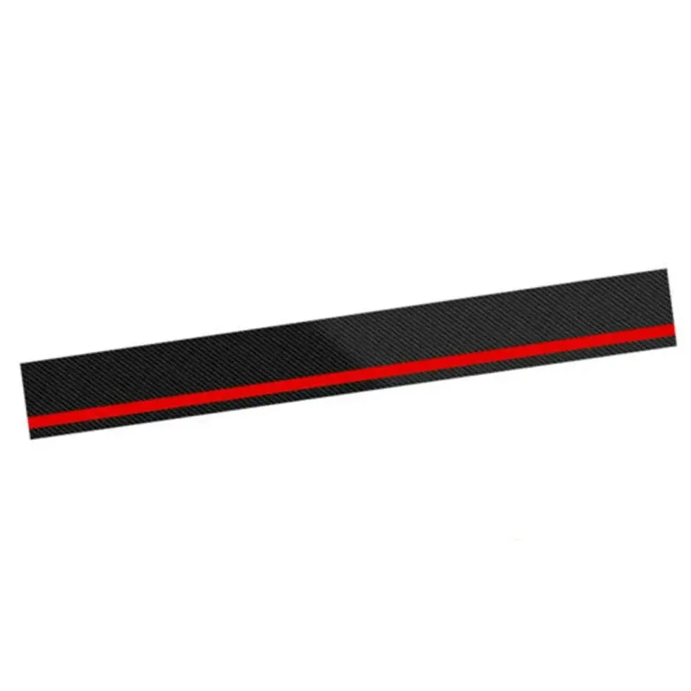 Thumbnail: 1pcs 5D Auto Carbon Fiber Car Rally Racing Stripes Front Hood Decal Wrap Sticker